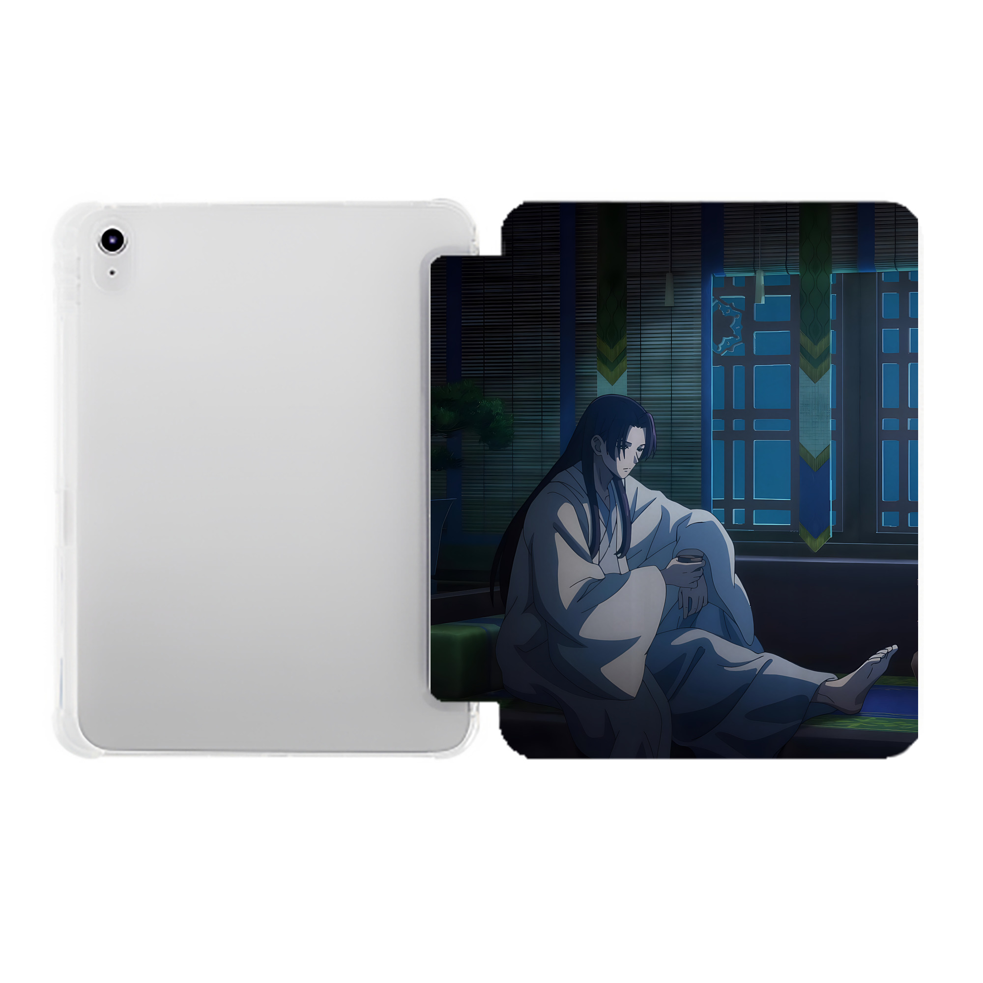（画像用） 薬屋のひとりごと The Apothecary Diaries IPad ケース ペン収納付き 三つ折りスタンド PUレザー×シリコン 対応機種9.5/10.5/10.9インチ